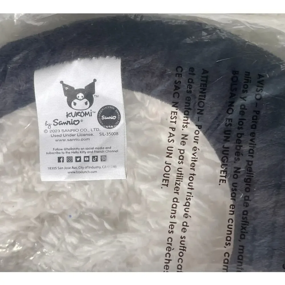Sanrio Kuromi Pet Dog Cat Headband Costume Accessory Size L/XL Soft Plush NEW